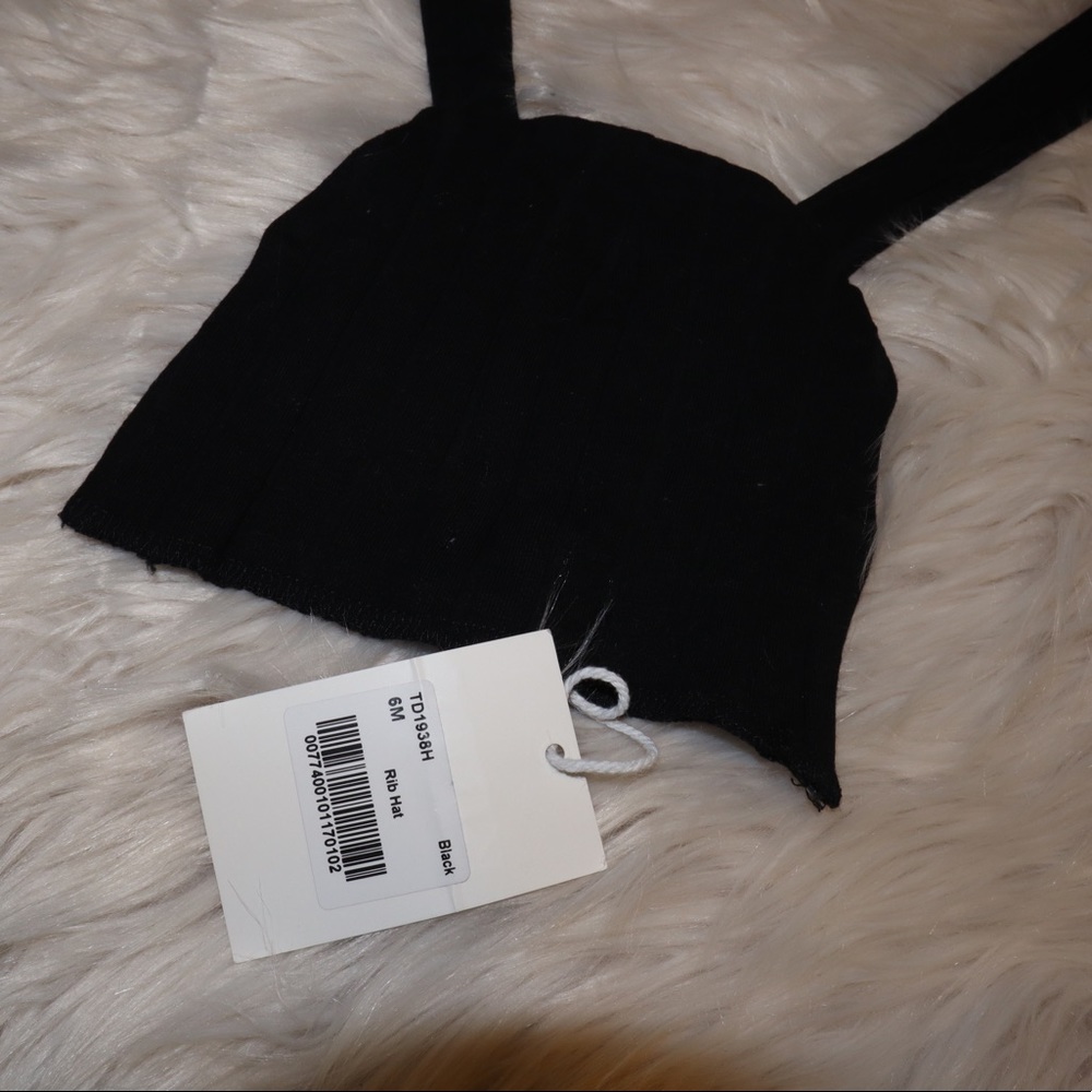 Kipp bunny ribbed hat